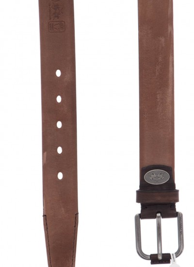 Men Belts M0033 Brown Leather La Martina