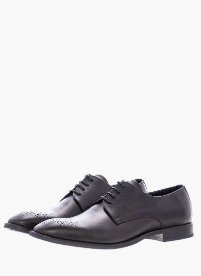 Men Shoes T514 Black Leather Philippe Lang