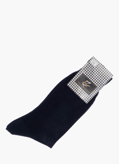Ανδρικές Κάλτσες Socks.bl Μπλε Βαμβάκι Mortoglou