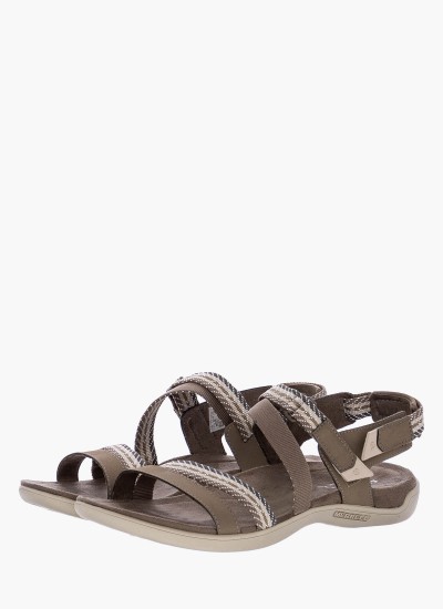 Γυναικεία Flats J97304 Γκρι Πάνινο Merrell