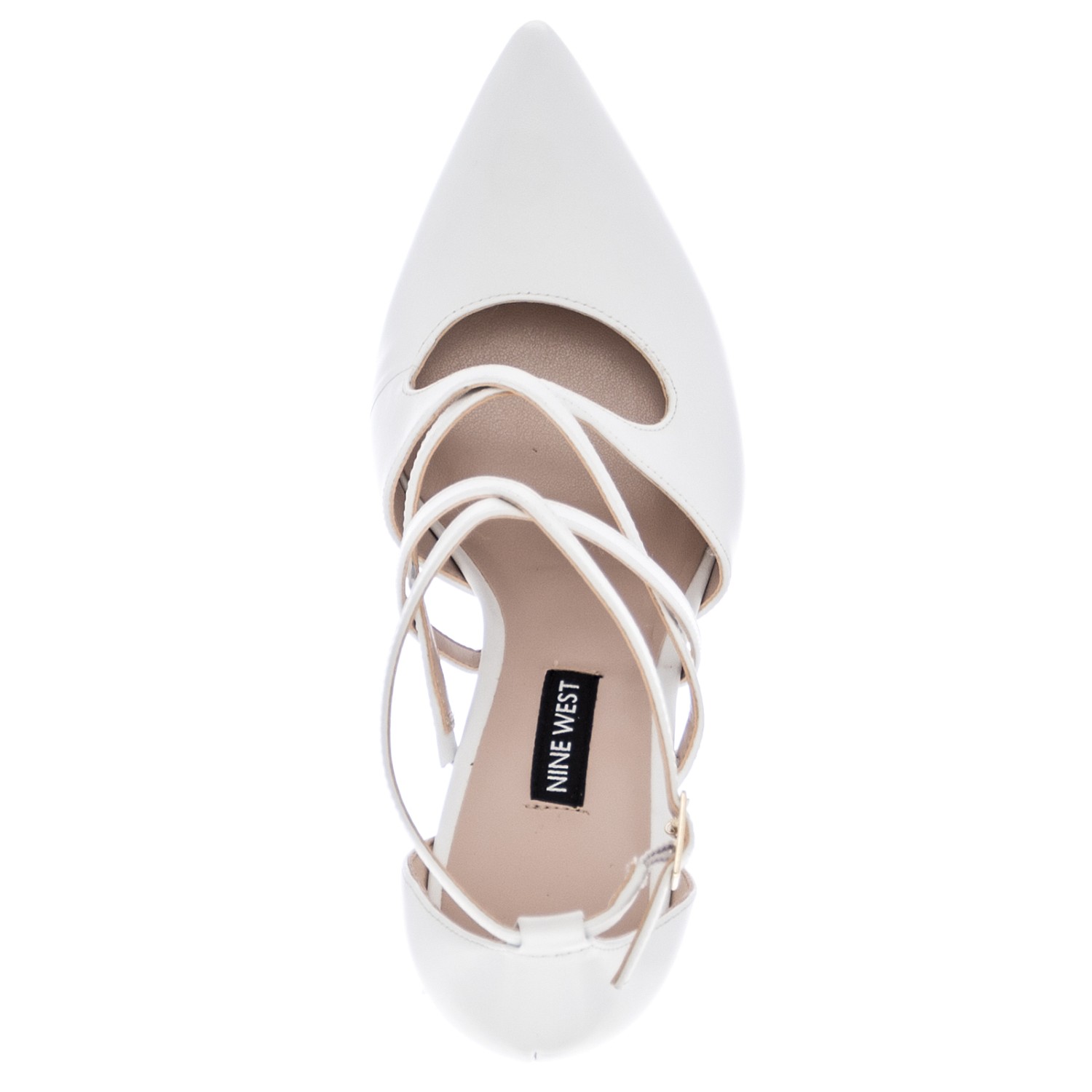 Γόβες & Slingbacks Ψηλές Nine West Tuluiza-White