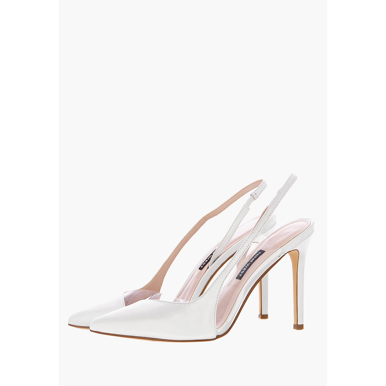 High Pumps & Peeptoes Nine West Toffee-White