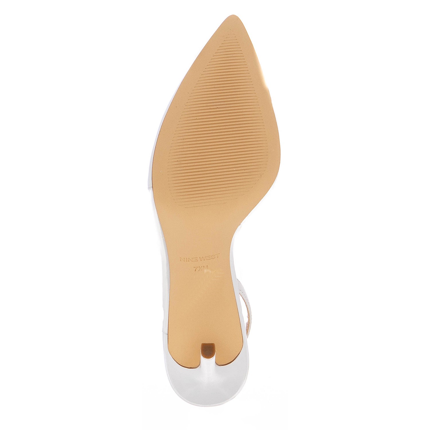 High Pumps & Peeptoes Nine West Toffee-White