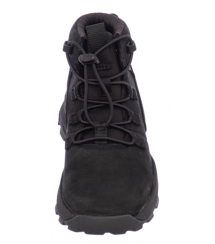 Kids Boots A23DY Black Nubuck Leather Timberland