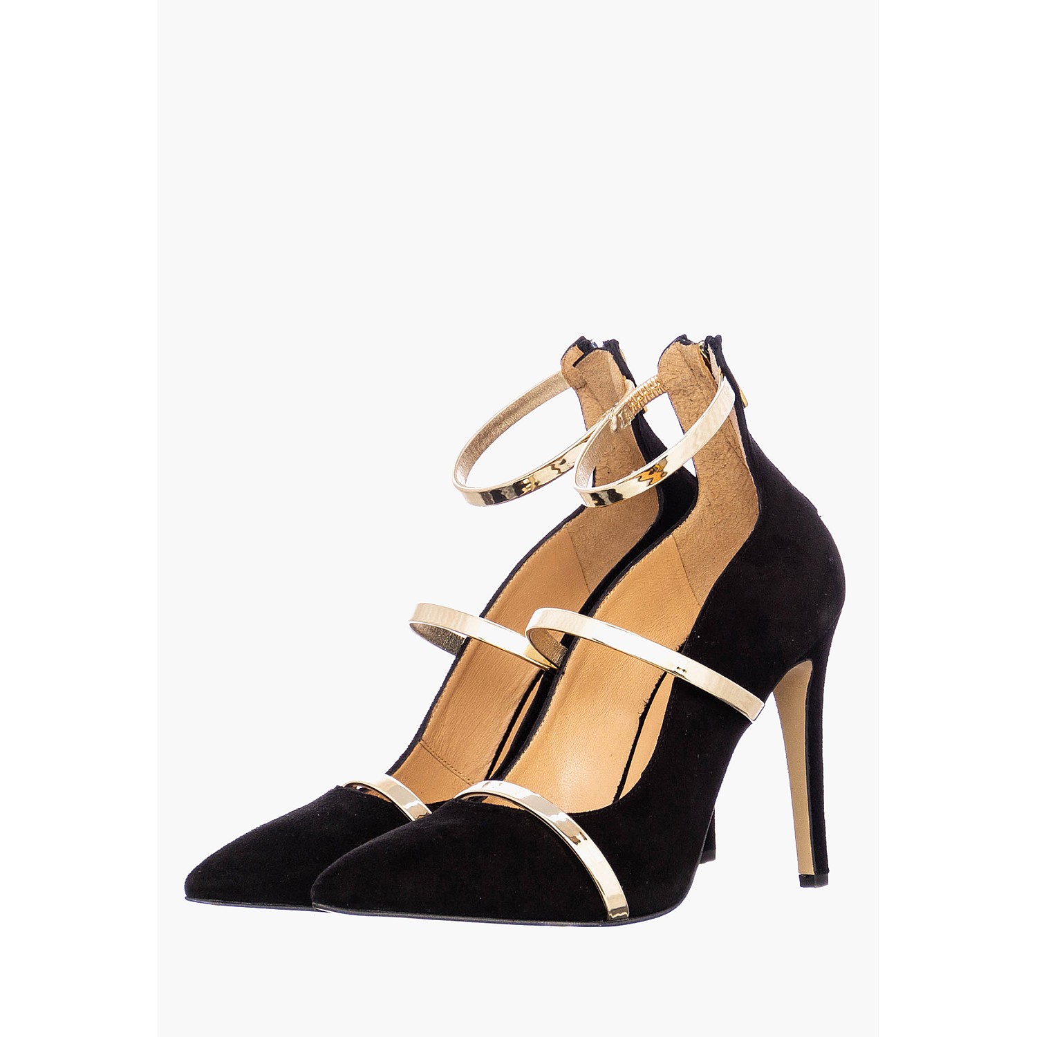 Mortoglou S941 Γυναικεία Γόβα & Peeptoe Ψηλή