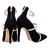 Γόβες & Slingbacks Ψηλές Mortoglou S941-Black