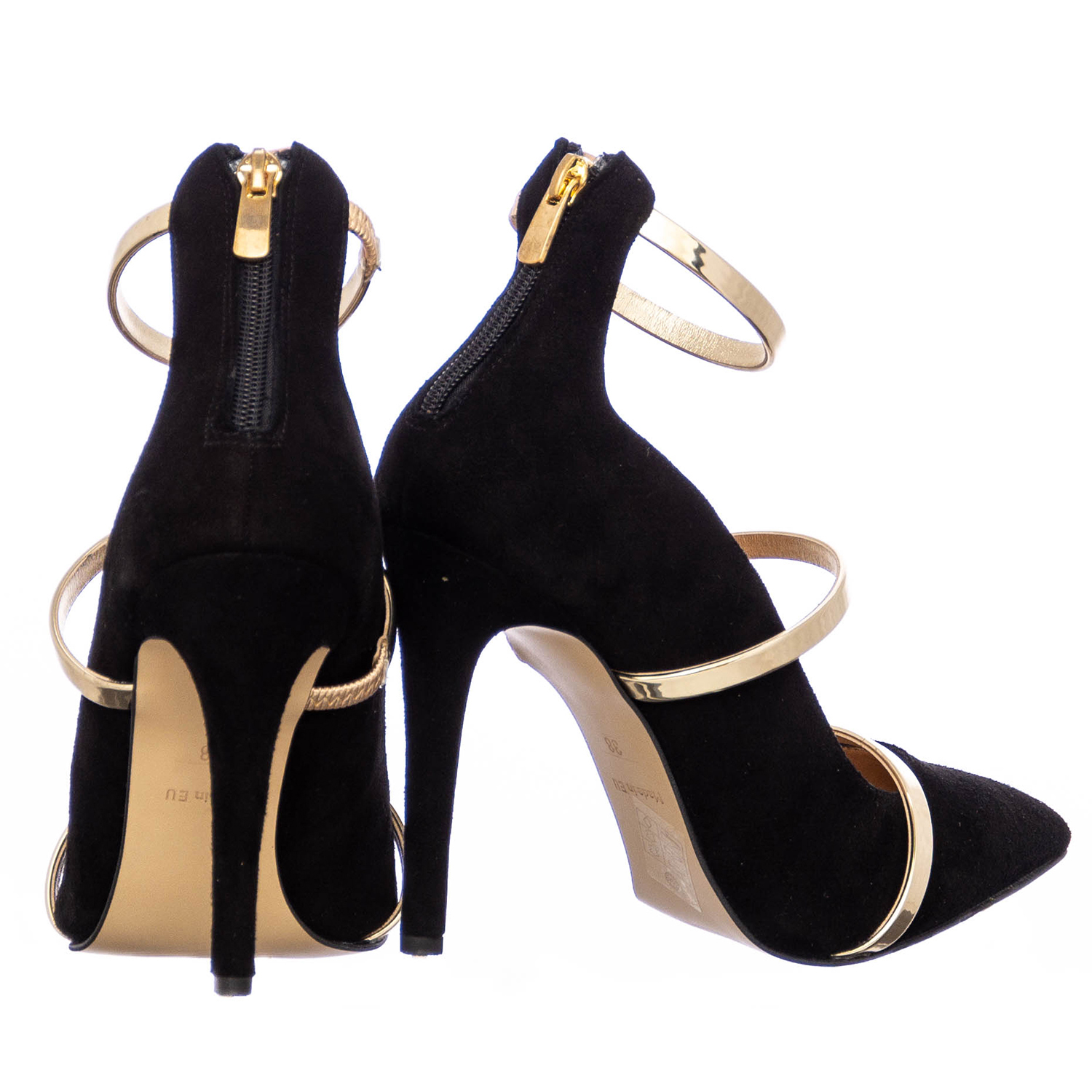 Γόβες & Slingbacks Ψηλές Mortoglou S941-Black