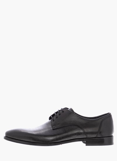 Men Shoes M4972.GLM Black Leather Boss shoes