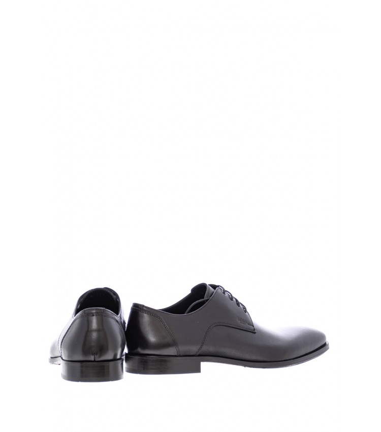 Men Shoes M4972.GLM Black Leather Boss shoes