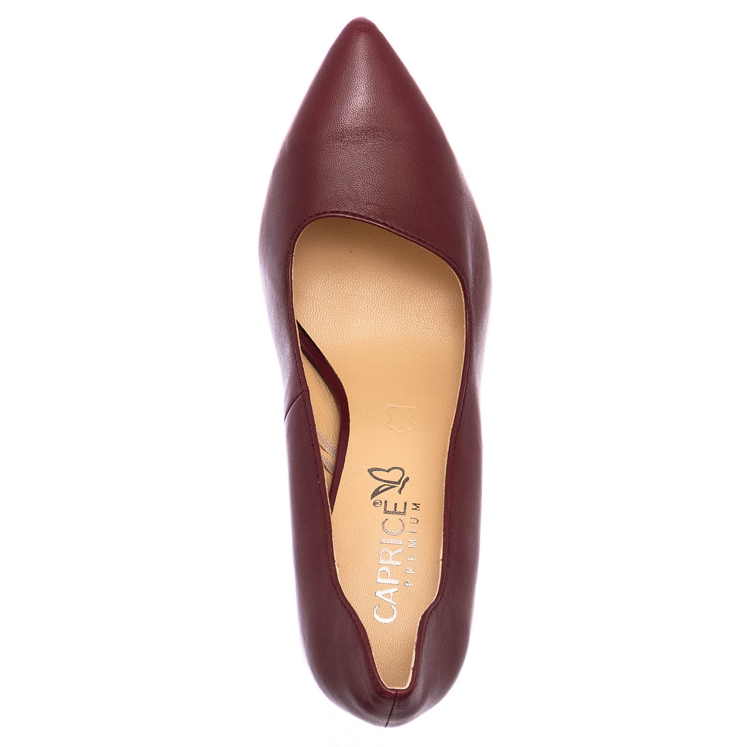 Γόβες & Slingbacks Ψηλές Caprice 22408-Bordo