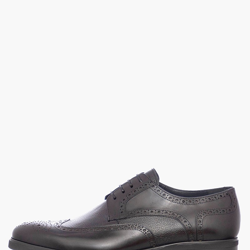 Men Shoes 4663 Black Leather Philippe Lang