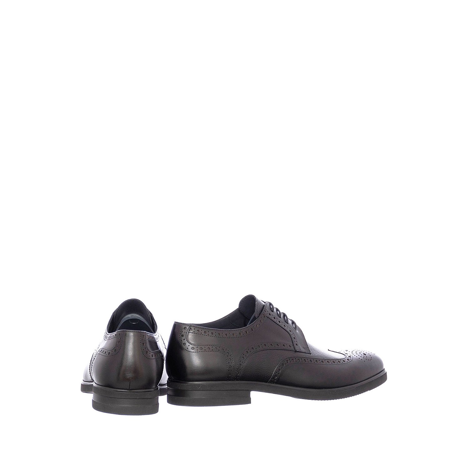 Men Shoes 4663 Black Leather Philippe Lang Men Shoes 4663 Black Leather Philippe Lang