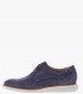 Men Shoes 2200 Blue Nubuck Leather Damiani