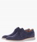 Men Shoes 2200 Blue Nubuck Leather Damiani