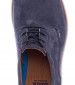Ανδρικά Παπούτσια Δετά 2200 Μπλε Δέρμα Νούμπουκ Damiani