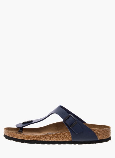 Γυναικεία Flats Gizeh.Bs Μπλε ECOleather Birkenstock