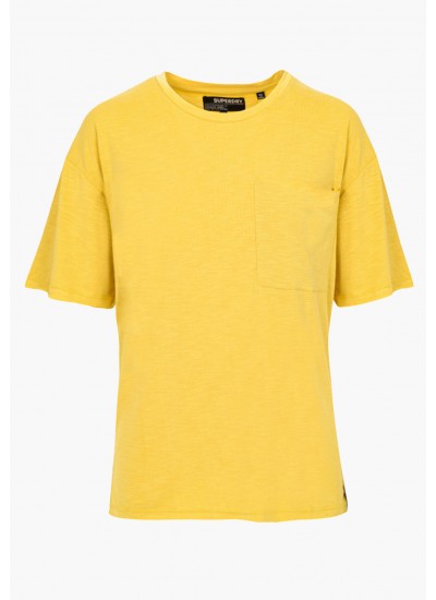 Women T-Shirts - Tops Canyon.Essential Yellow Superdry