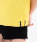 Γυναικείες Μπλούζες - Τοπ Canyon.Essential Κίτρινο Modal Superdry
