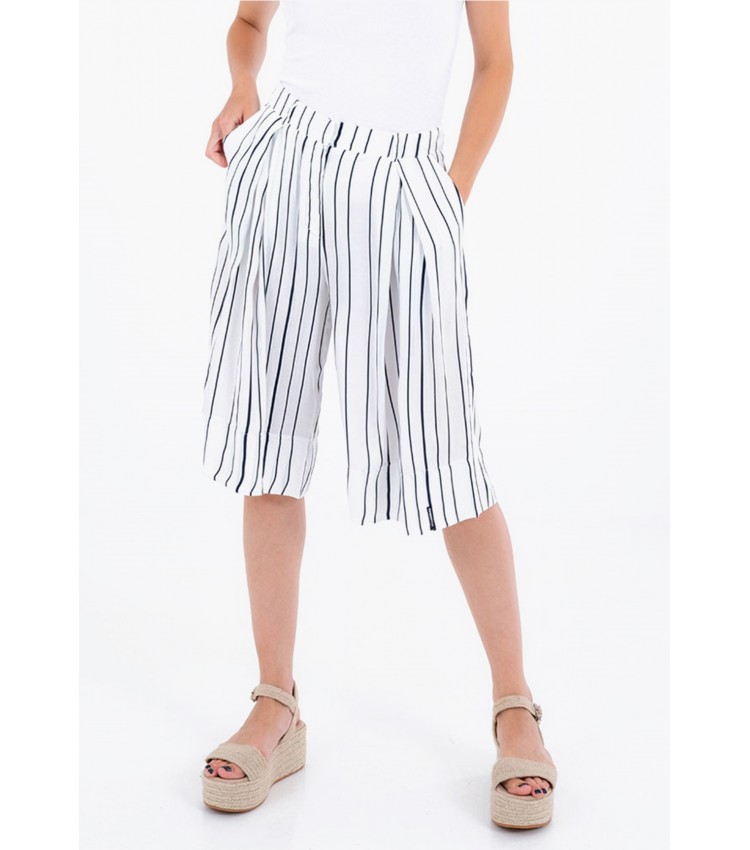 Women Skirts - Shorts Edit.Culotte White Superdry