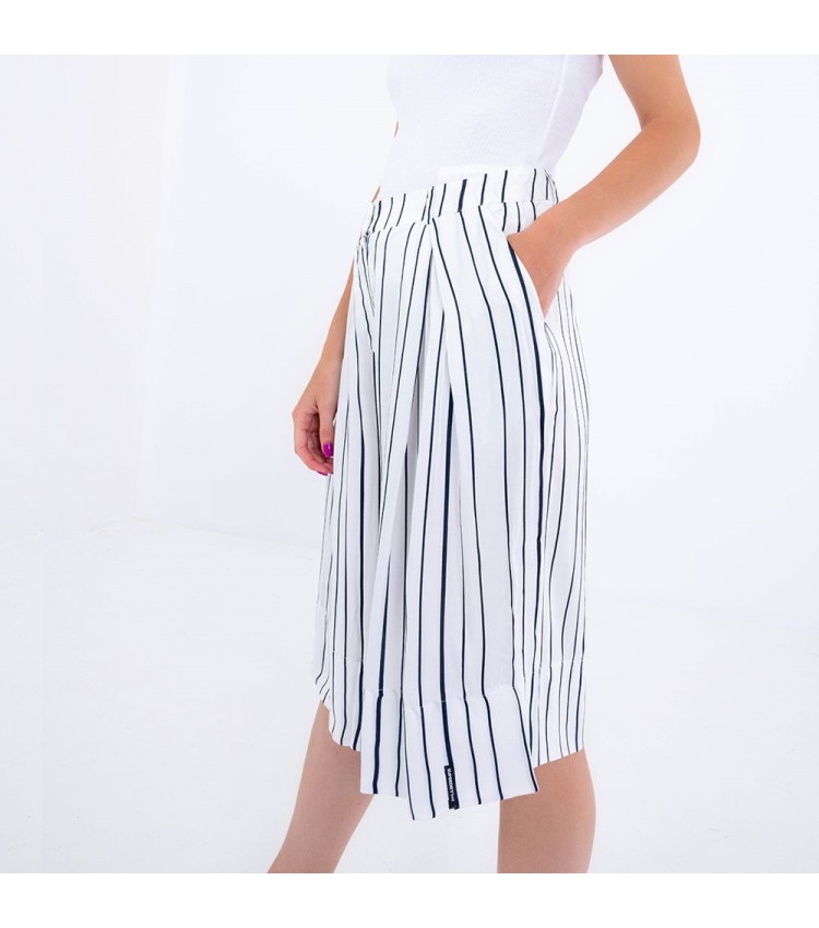 Women Skirts - Shorts Edit.Culotte White Superdry