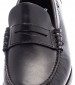 Men Moccasins 16100 Black Leather Callaghan