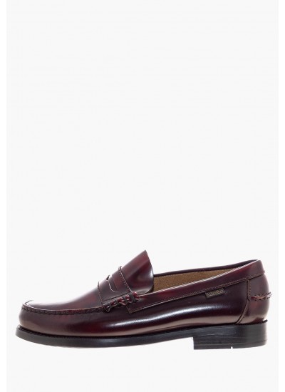 Men Moccasins 16100.F Bordo Patent Leather Callaghan