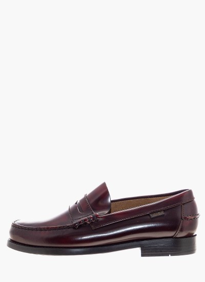 Ανδρικά Μοκασίνια R6711 Μαύρο Δέρμα Boss shoes