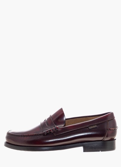 Men Moccasins 16100.F Bordo Patent Leather Callaghan