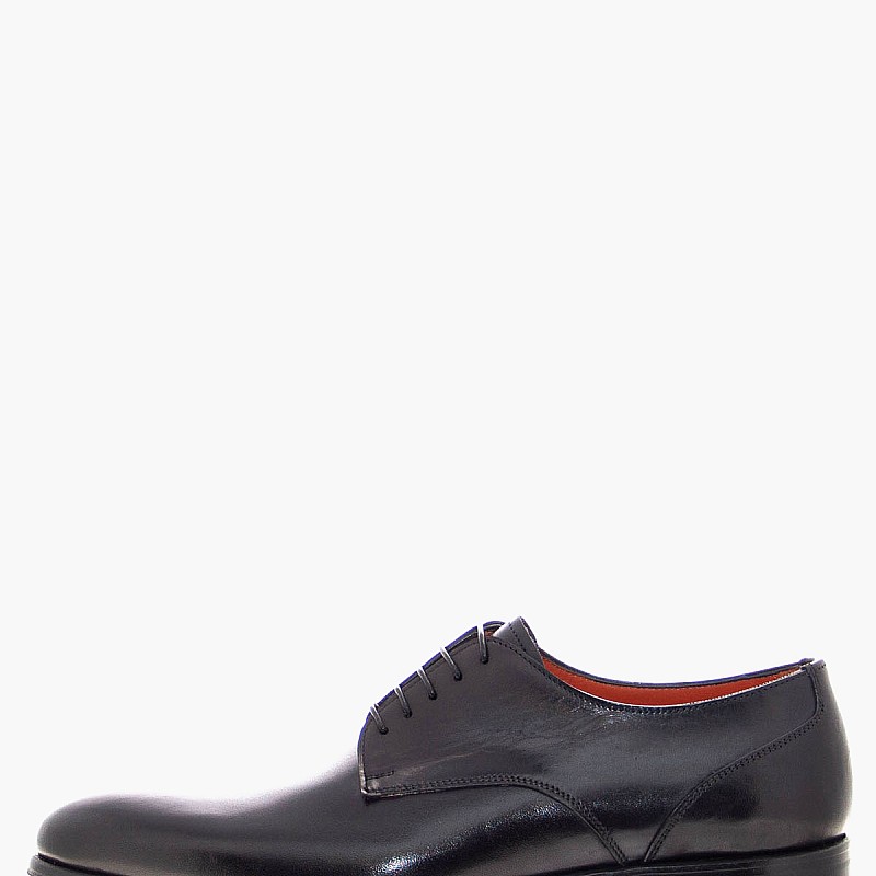 Men Shoes 1105 Black Leather Philippe Lang