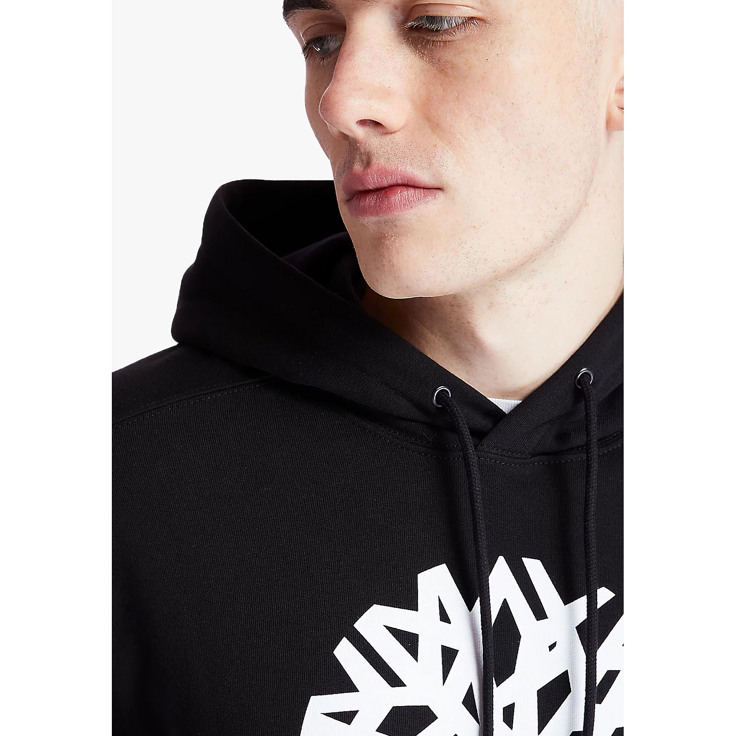 A2BJH Black Cotton Timberland Top Wear Timberland A2BJH-Black