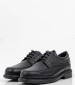 Men Shoes 10988 Black Leather 24HRS