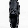 Men Sailing shoes Docksides.Port Black Leather Sebago Men Sailing shoes Docksides.Port Black Leather Sebago