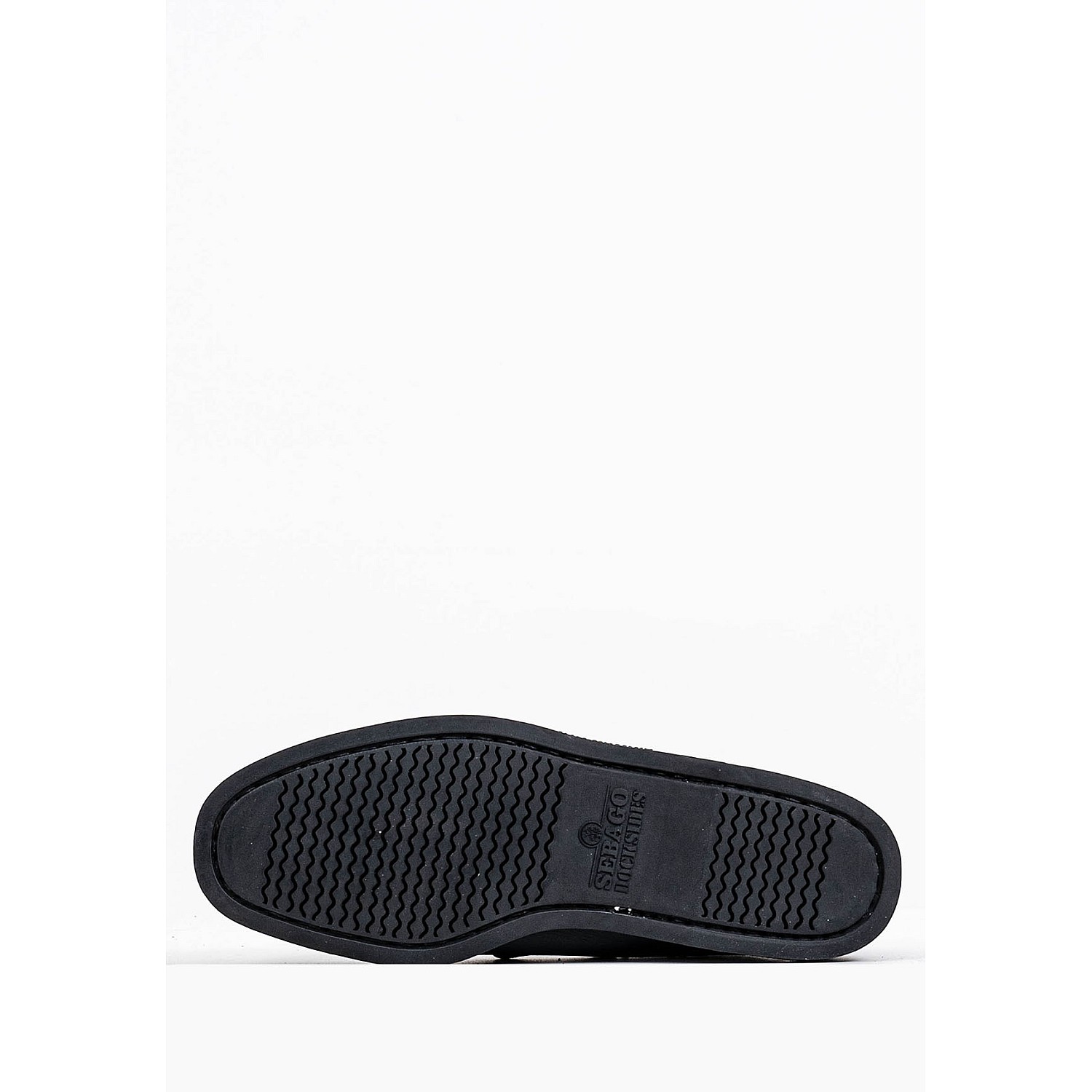 Men Sailing shoes Docksides.Port Black Leather Sebago Men Sailing shoes Docksides.Port Black Leather Sebago