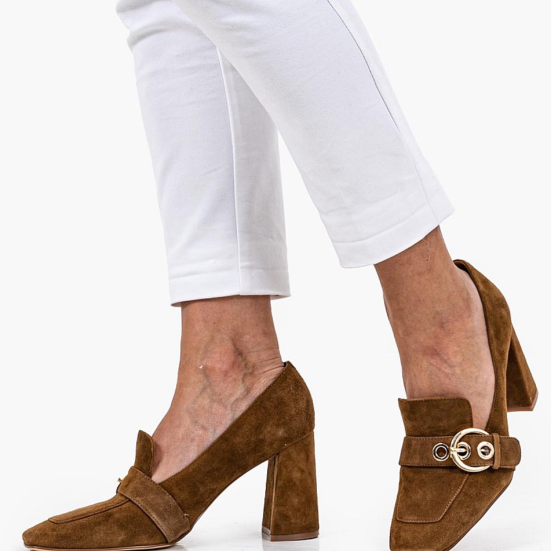 Nine West Urila Γυναικεία Γόβα & Peeptoe Ψηλή