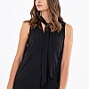 Women T-Shirts - Tops Bedevil Black Polyester Silvian Heach Women T-Shirts - Tops Bedevil Black Polyester Silvian Heach