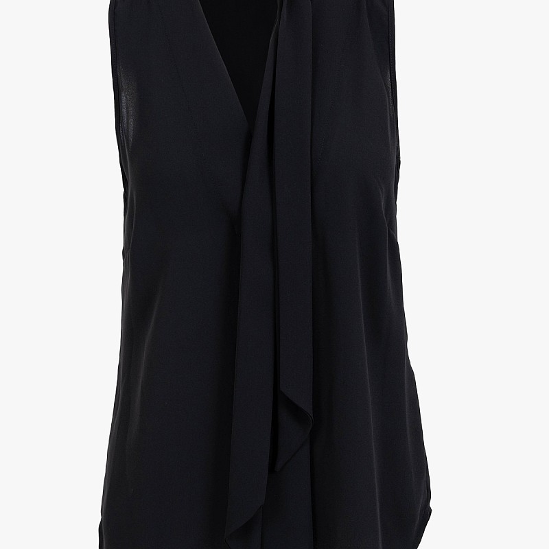 Women T-Shirts - Tops Bedevil Black Polyester Silvian Heach