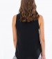 Women T-Shirts - Tops Bedevil Black Polyester Silvian Heach