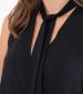 Γυναικείες Μπλούζες - Τοπ Bedevil Μαύρο Πολυεστέρα Silvian Heach