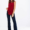Women T-Shirts - Tops Bedevil Red Polyester Silvian Heach Women T-Shirts - Tops Bedevil Red Polyester Silvian Heach