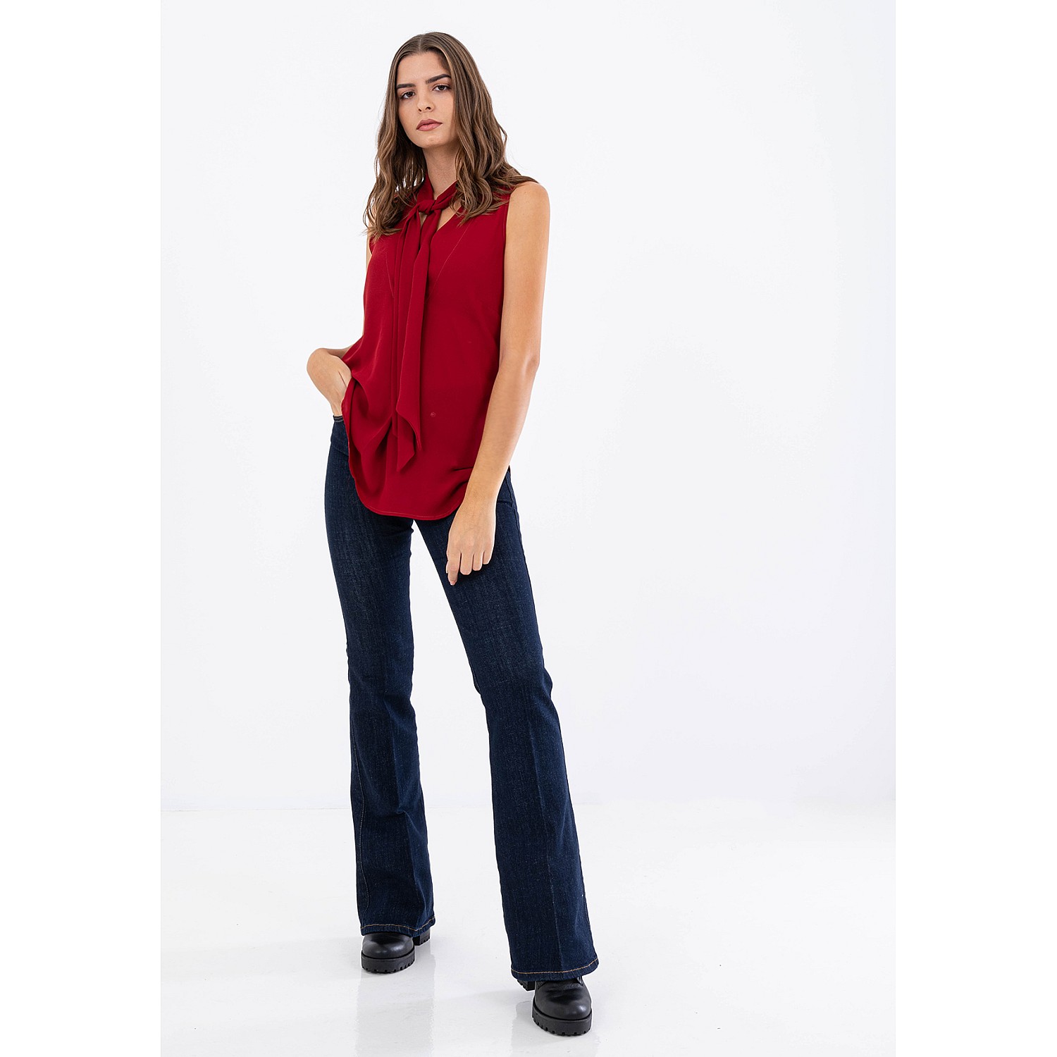 Women T-Shirts - Tops Bedevil Red Polyester Silvian Heach Women T-Shirts - Tops Bedevil Red Polyester Silvian Heach