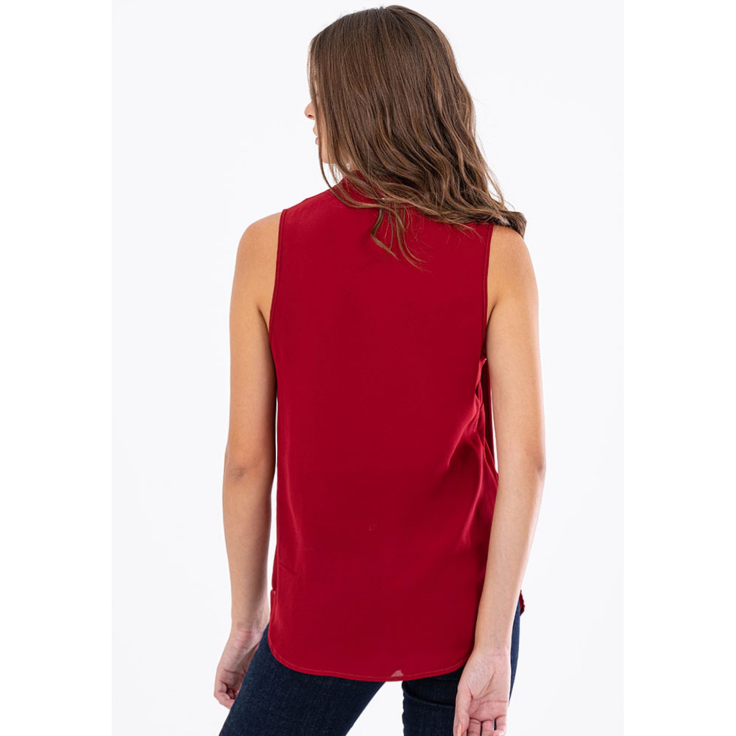 Women T-Shirts - Tops Bedevil Red Polyester Silvian Heach Women T-Shirts - Tops Bedevil Red Polyester Silvian Heach