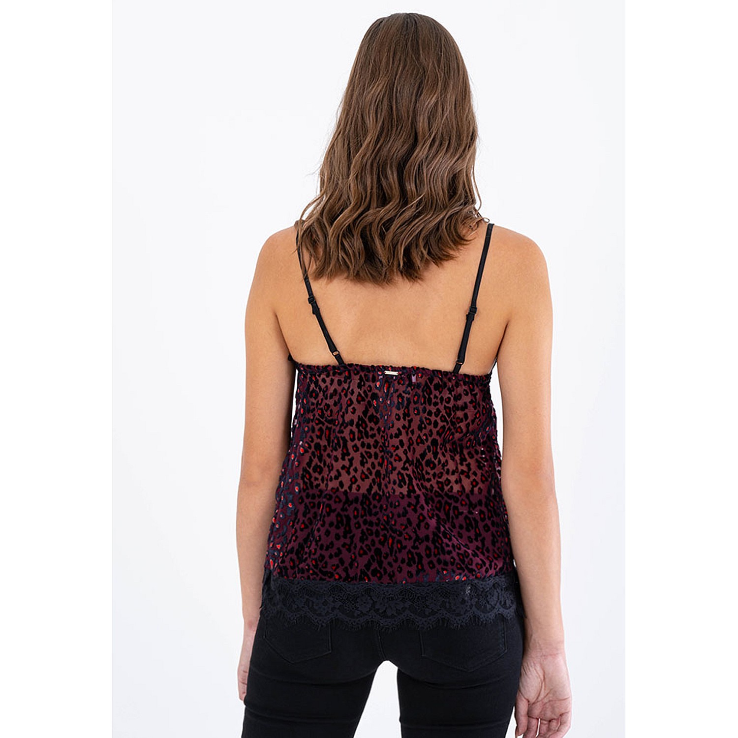Women T-Shirts - Tops Gestorm Bordo Polyester Silvian Heach Women T-Shirts - Tops Gestorm Bordo Polyester Silvian Heach