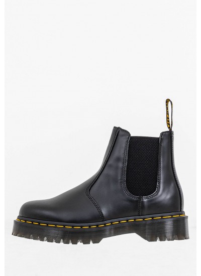 Γυναικεία Μποτάκια W26205001 Μαύρο Δέρμα Dr. Martens