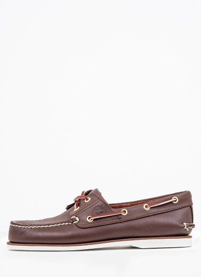 Ανδρικά Ιστιοπλοϊκά 74035 Καφέ Δέρμα Timberland