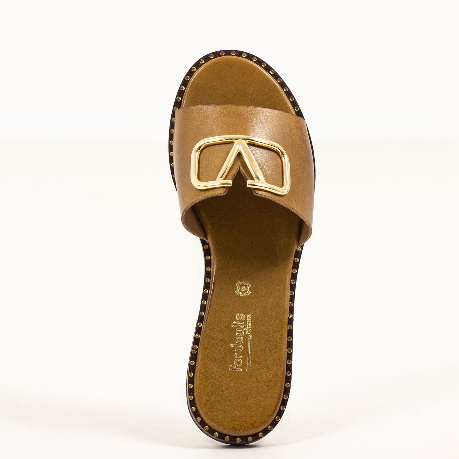 Γυναικεία Flats 2125.117134 Λαδί Δέρμα MF Γυναικεία Flats 2125.117134 Λαδί Δέρμα MF