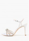 Women Sandal High 2142.70622 White Leather Mortoglou