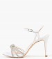 Women Sandal High 2142.70622 White Leather Mortoglou