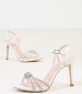 Women Sandal High 2142.70622 White Leather Mortoglou