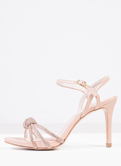 Γυναικεία Flats 2125.117134 Λαδί Δέρμα MF