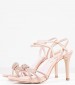 Women Sandal High 2142.70622 Nude Leather MF